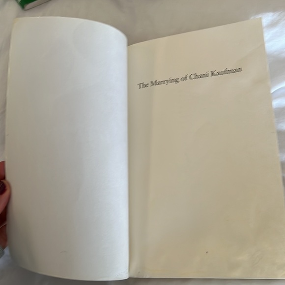 Novel/Book: The Marrying of Chani Kaufman - Picture 4 of 5